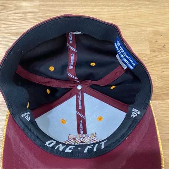 Minnesota Golden Gophers Flex-Fit Maroon & Gold Baseball Hat - Picture 5 of 8